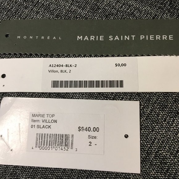 Cool black wool oversized jacket, MSP size 2 (M/US 8) - Picture 13 of 14